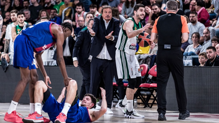 Οι διαιτητές του Παναθηναϊκός - Μπαρτσελόνα