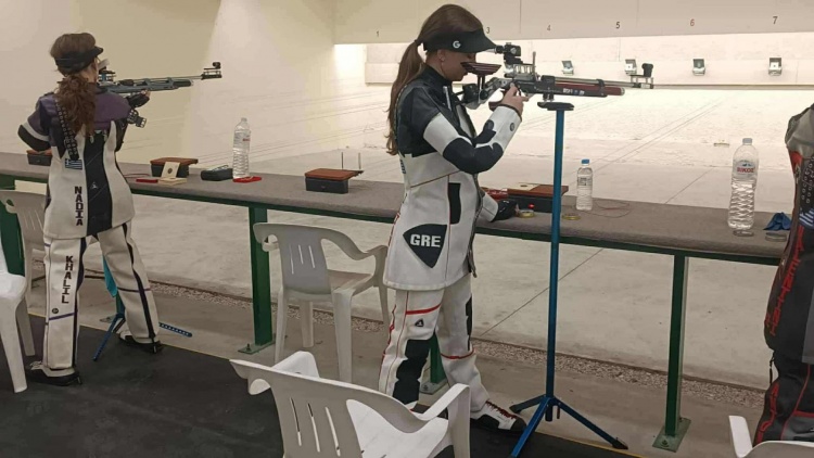 Εντυπωσιακή παρουσία του Παναθηναϊκού στην πρώτη μέρα των αγώνων Αεροβόλων Όπλων της ΣΚΟΕ