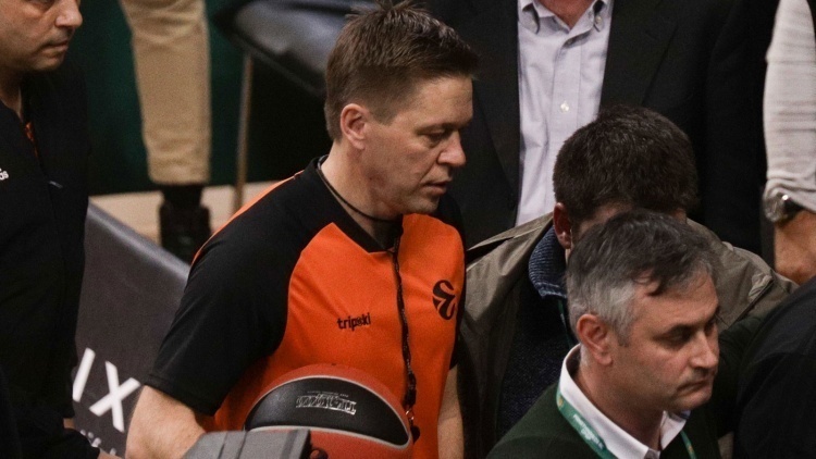 Ο Γιαβόρ στη διαιτητική τριάδα του Παναθηναϊκός - Αρμάνι Μιλάνο