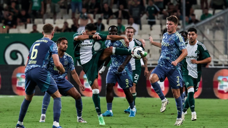 Τα στιγμιότυπα από την ήττα του Παναθηναϊκού κόντρα στον Άγιαξ (vid)