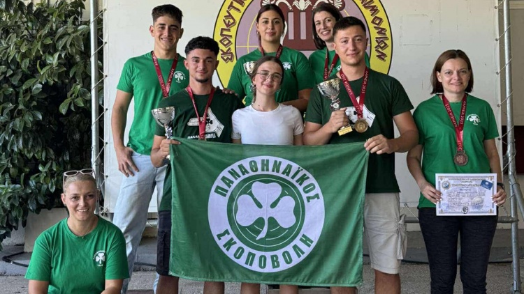 Σπουδαίες διακρίσεις για το τμήμα Σκοποβολής του Παναθηναϊκού στα «Κάρνεια 2025»