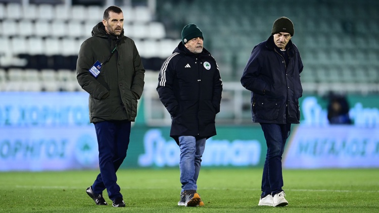 Στην προπόνηση του Παναθηναϊκού ο Γ. Αλαφούζος