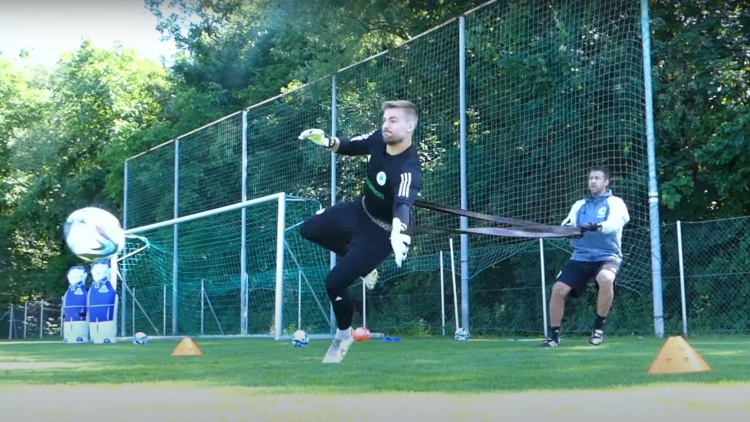 Τα... γυμνάσια των τερματοφυλάκων του Παναθηναϊκού στην προετοιμασία (vid)