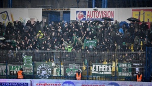 Με κόσμο στο Αγρίνιο ο Παναθηναϊκός