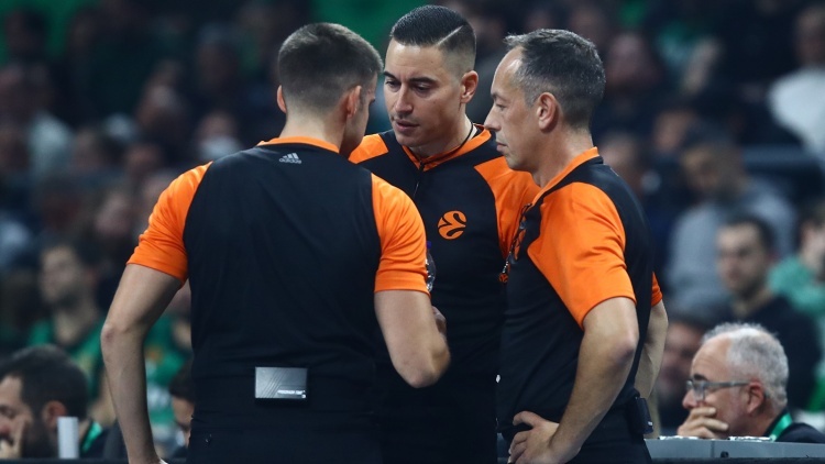 Οι διαιτητές του 1ου αγώνα ανάμεσα στον Παναθηναϊκό και την Αναντολού Εφές