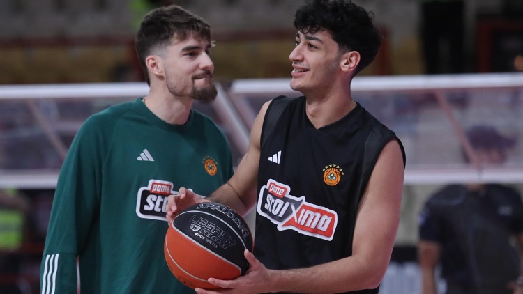 H 12άδα του Παναθηναϊκού για το 2ο τελικό - Ξανά εκτός 6άδας των ξένων ο Μπράουν (vid)