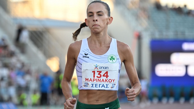Πρωταθλήτρια Ελλάδας στα 5.000 μέτρα η Μαρινάκου!