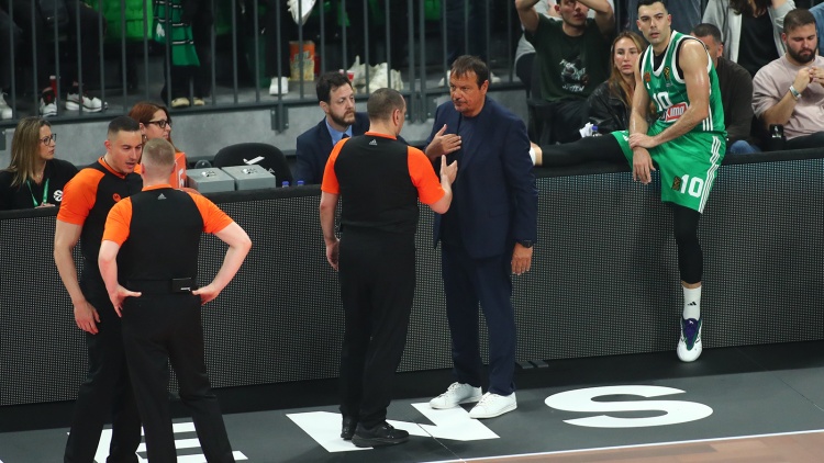 Οι διαιτητές για το 3ο παιχνίδι του Παναθηναϊκού με την Εφές