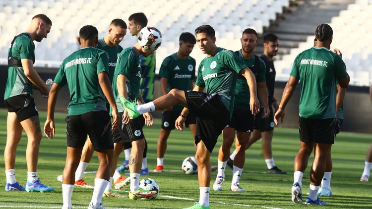 Προπονήθηκε χωρίς προβλήματα στην «Γιόχαν Κρόιφ Αρίνα» ο Παναθηναϊκός