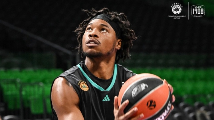 Πρώτη προπόνηση με τον Παναθηναϊκό για τον Ρισόν Χολμς (pics)