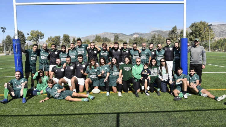 Κοινή προπόνηση με Αίολο για το τμήμα ράγκμπι του Παναθηναϊκού!