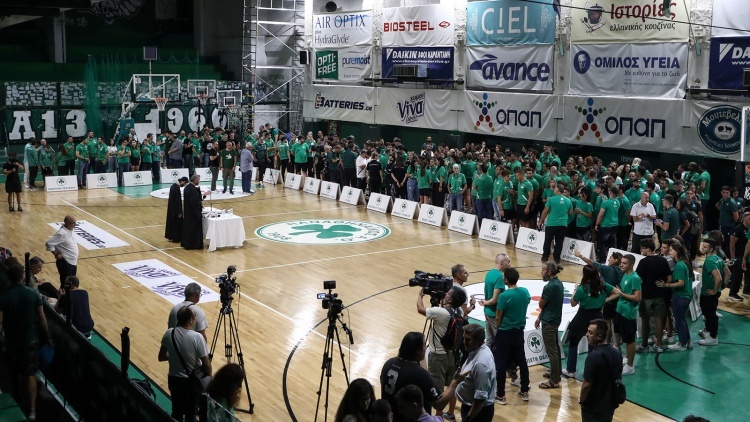 Στις 23 Σεπτεμβρίου ο αγιασμός και η Media Day στον Παναθηναϊκό Α.Ο.
