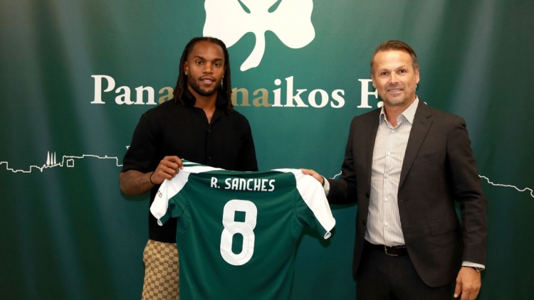 Με το Νο.8 ο Ρενάτο Σάντσες στον Παναθηναϊκό