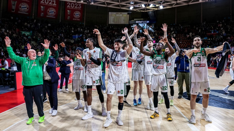 Η βαθμολογία της EuroLeague μετά τη νίκη του Παναθηναϊκού στο Μόναχο