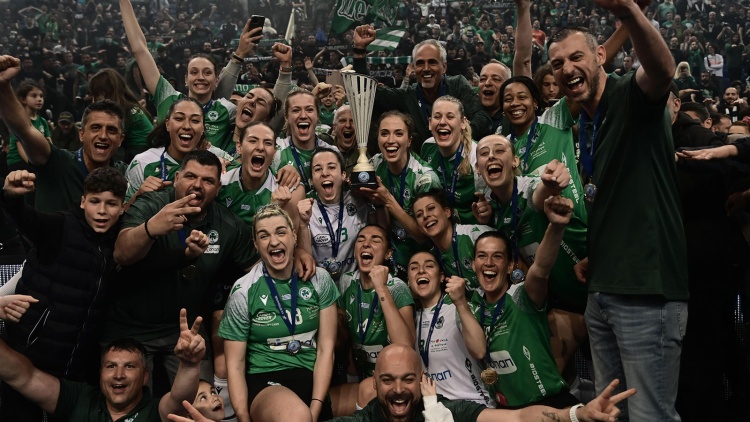 Η απονομή του πρωταθλήματος στον Παναθηναϊκό (pics+vid)