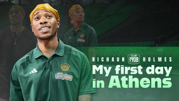 Η πρώτη μέρα του Χολμς στην Αθήνα, το ΟΑΚΑ και η συνάντηση με τον Ρογκαβόπουλο (vid)