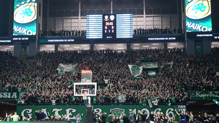 Τρίτος σε μέση προσέλευση στην Euroleague ο Παναθηναϊκός (pic)