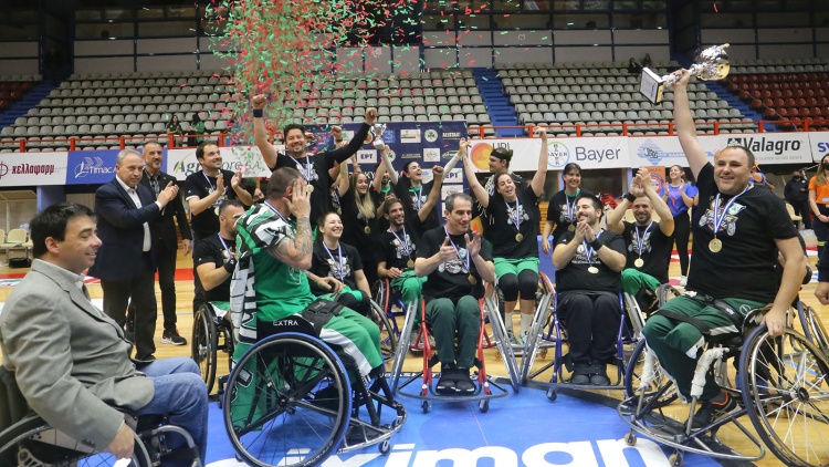 Συγχαρητήρια της ΚΑΕ Παναθηναϊκός στην ομάδα μπάσκετ με αμαξίδιο (pic)