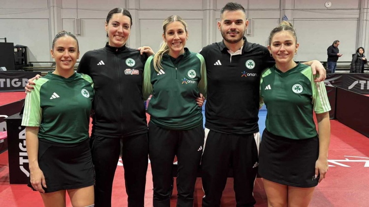 Συνέχισαν με νίκες οι ομάδες πινγκ πονγκ του Παναθηναϊκού