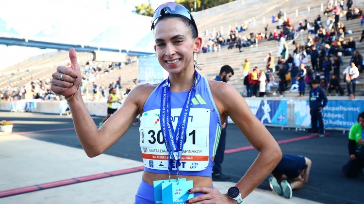 Πρωταθλήτρια στα 10.000μ. η Μαρινάκου!