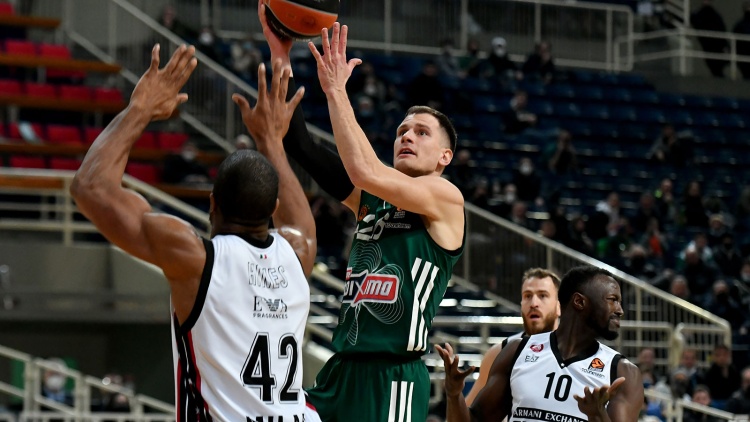 Πέρασε «σφαγείο» και έχασε από την Αρμάνι ο Παναθηναϊκός