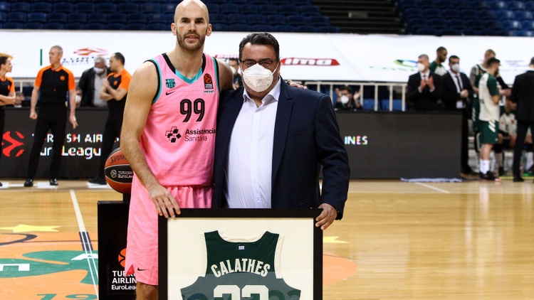 Βραβεύτηκε ο Καλάθης στο ΟΑΚΑ (pics)