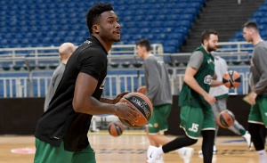 Προπόνηση με επιστροφές ενόψει Ζαλγκίρις