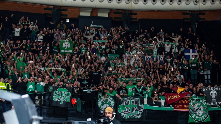 Κατάμεστο το Paladozza για το Βίρτους Μπολόνια - Παναθηναϊκός!