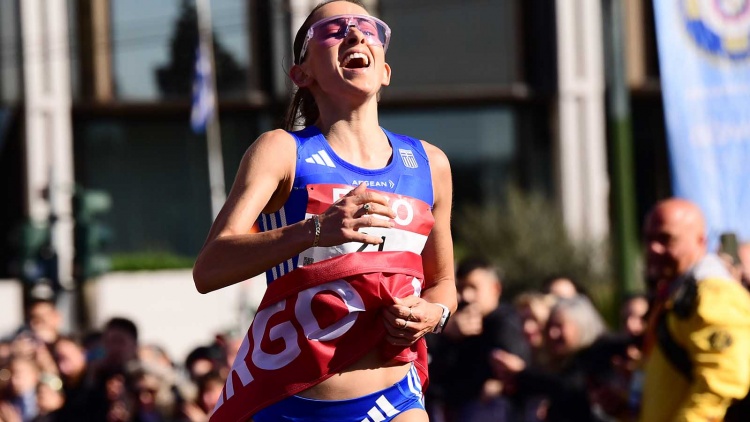 Ημιμαθαρώνιος: Πρώτη η Μαρινάκου με ρεκόρ διαδρομής!