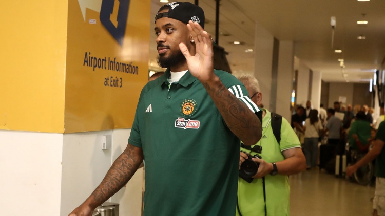 Στην Αθήνα ο Μπράουν: «Θέλω το ευρωπαϊκό με τον Παναθηναϊκό»