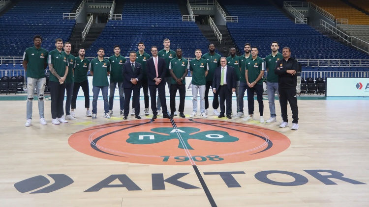 Η Aktor χορηγός ονοματοδοσίας της ΚΑΕ Παναθηναϊκός