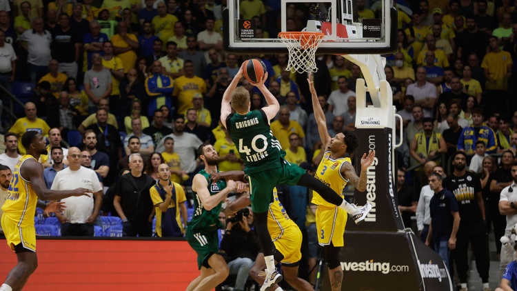 Τα στιγμιότυπα του Μακάμπι - Παναθηναϊκός (vid)