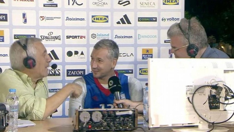 Διαμαντίδης: «Ως Παναθηναϊκός χαίρομαι να βλέπω την ομάδα να είναι καλά»