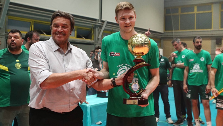 Παραμένει και τη νέα σεζόν στον Παναθηναϊκό ο MVP, Ράσμους Νίλσεν!