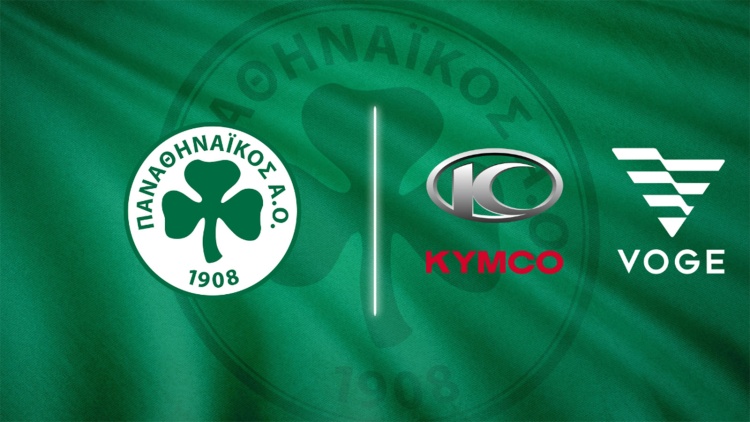 Συνεργασία Παναθηναϊκού με Kymco και Voge
