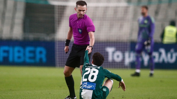 Ο Τσακαλίδης σφυρίζει στο Παναθηναϊκός - Βόλος