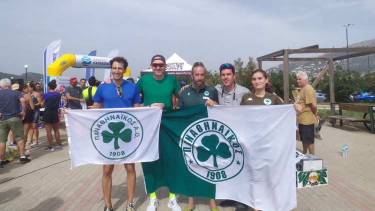 Παναθηναϊκά μετάλλια στο τρίαθλο