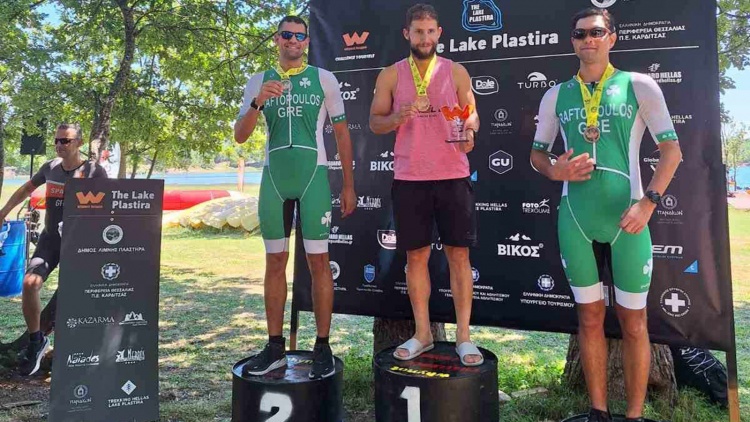 «Πράσινα» βάθρα στο τρίαθλο