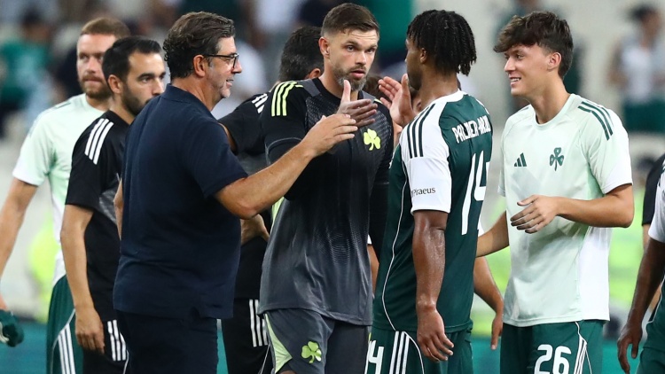 Παναθηναϊκός - Σάμσουνσπορ: Οι ομιλίες των Βιτόρια και Μπακασέτα ξεχωρίζουν στο βίντεο της παρακάμερας