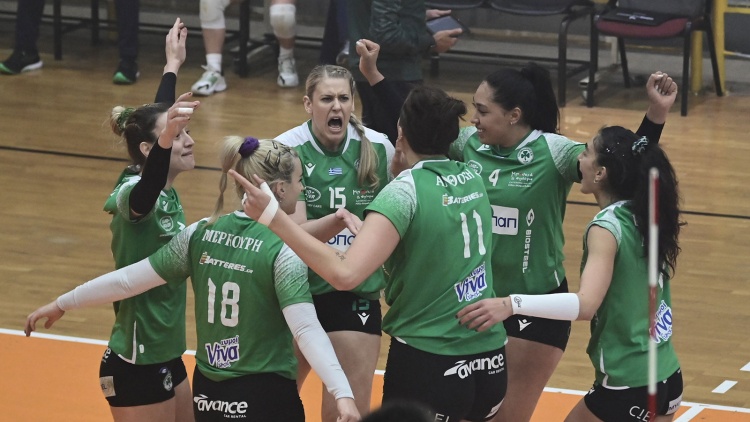 «Καθαρή» νίκη με τη Λαμία για τα κορίτσια του Παναθηναϊκού