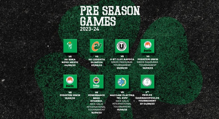 Στη Σλοβενία η προετοιμασία του Παναθηναϊκού - Το πρόγραμμα των φιλικών