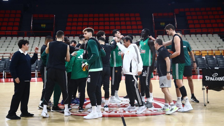 Προπόνηση στο ΣΕΦ χωρίς προβλήματα για τον Παναθηναϊκό!