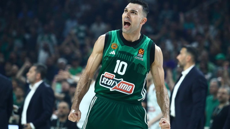 Σλούκας: «Αφιερώνω την πρόκριση στην ομάδα, τον Πάρη και τον πρόεδρο»