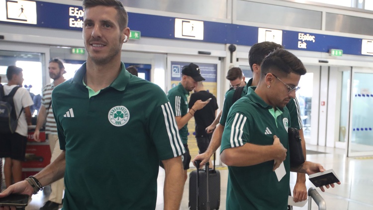 Αναχώρησε για το Ισραήλ ο Παναθηναϊκός (vid)