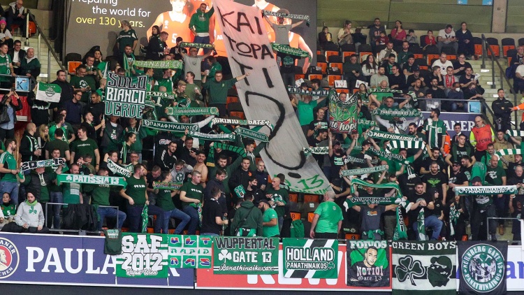Με 300 πιστούς στην Μπολόνια ο Παναθηναϊκός (vid)