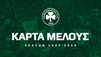 Διαθέσιμη από την Παρασκευή 9/6 η κάρτα μέλους του Παναθηναϊκού για τη σεζόν 2023-24