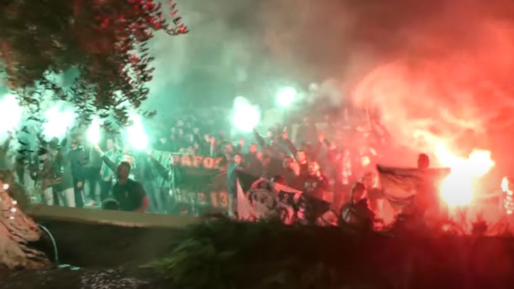 «Πράσινη» αποθέωση για την αποστολή του Παναθηναϊκού στην Κύπρο (vid)