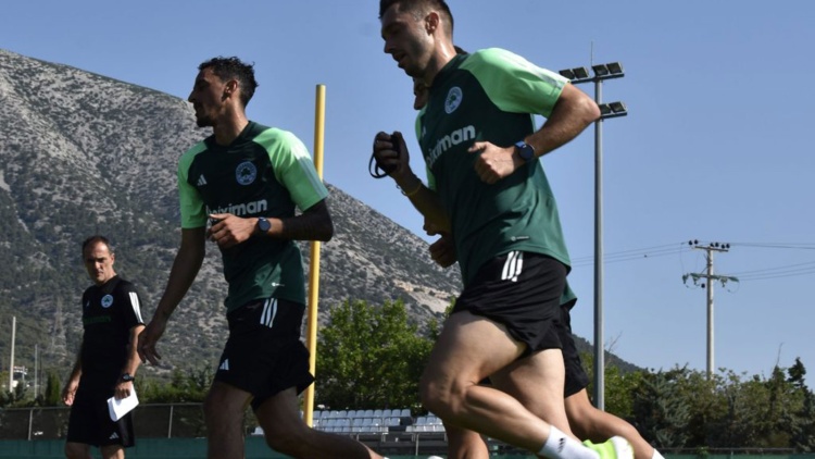 Προπόνηση με φυσική κατάσταση στον Παναθηναϊκό