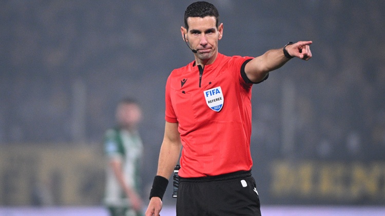 Ο Αντόνιο Νόμπρε σφυρίζει το Μακάμπι Χάιφα - Παναθηναϊκός