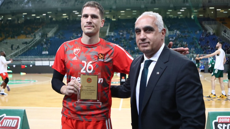 Βράβευσε τον Νέντοβιτς ο Παναθηναϊκός